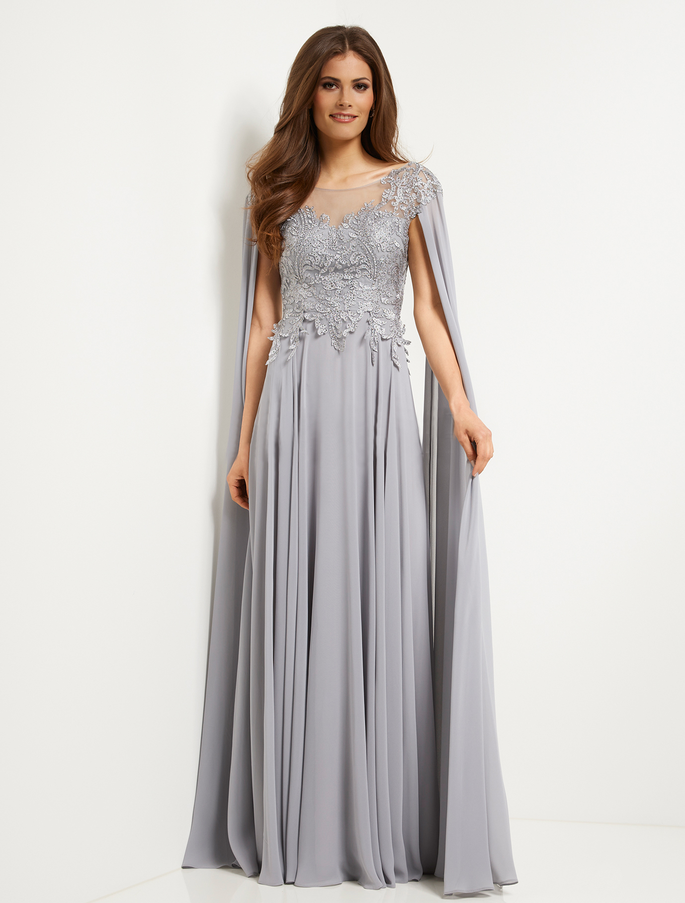 Designer-Chiffon-Abendkleid-Leara-silbergrau-zu-kaufen-bei-Samyra-Fashion-Z-rich_2023 Abendkleid Leara (silbergrau)