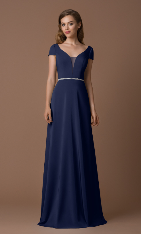 Abendkleid Rica (dunkelblau)