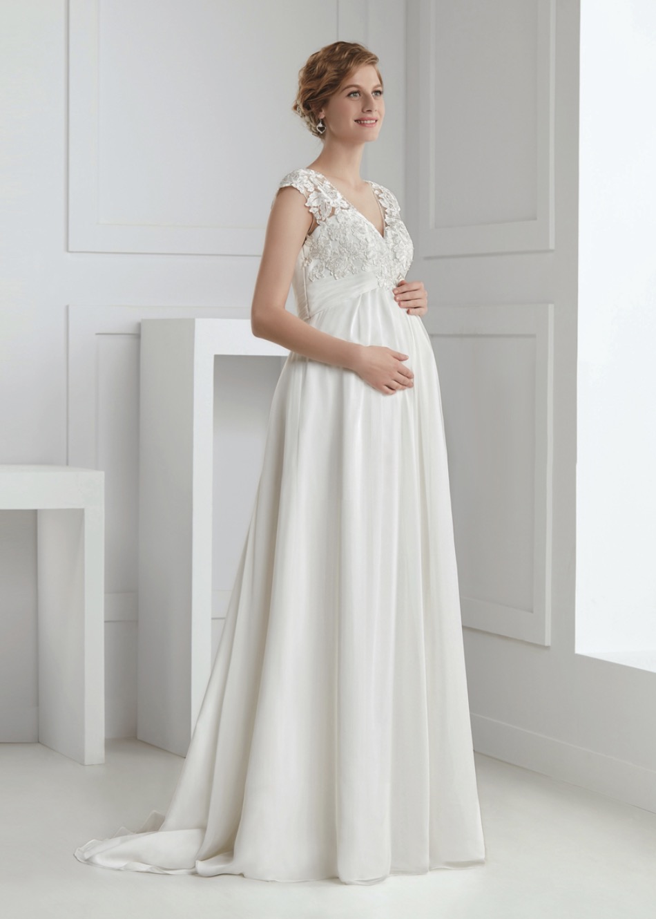 Brautkleid Paola von Amélie (elfenbeinfarben)