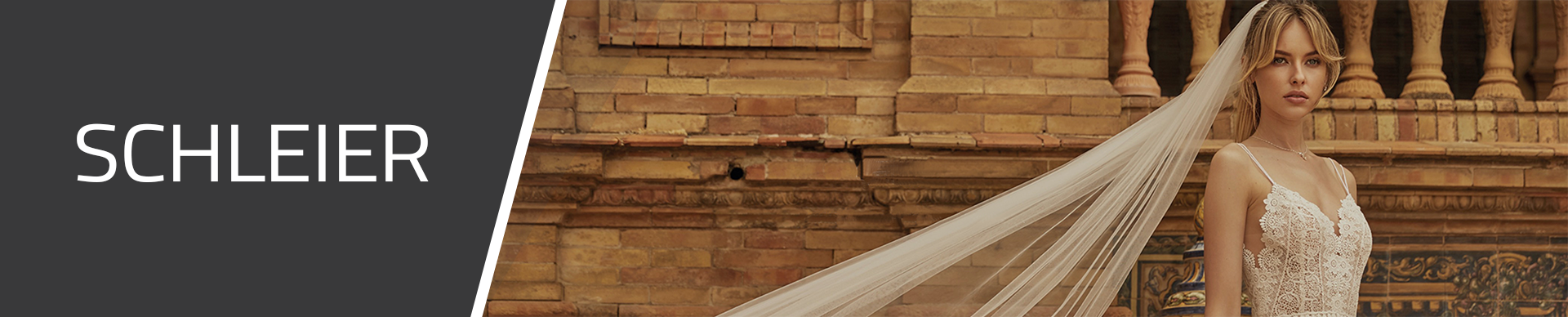 Zu den Brautschleiern Braut mit einem Schleier von Bianco Evento