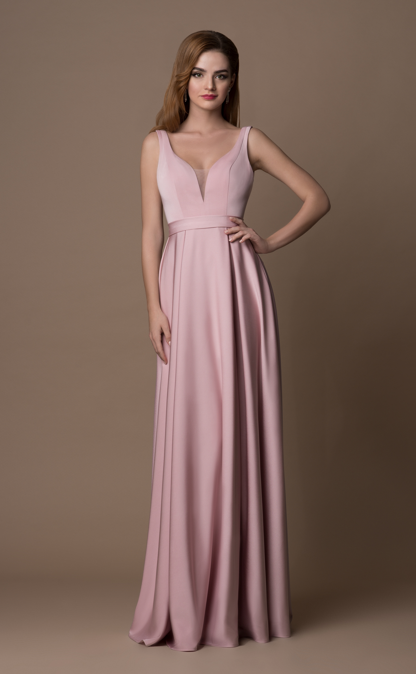 Abendkleid Timea (altrosa)