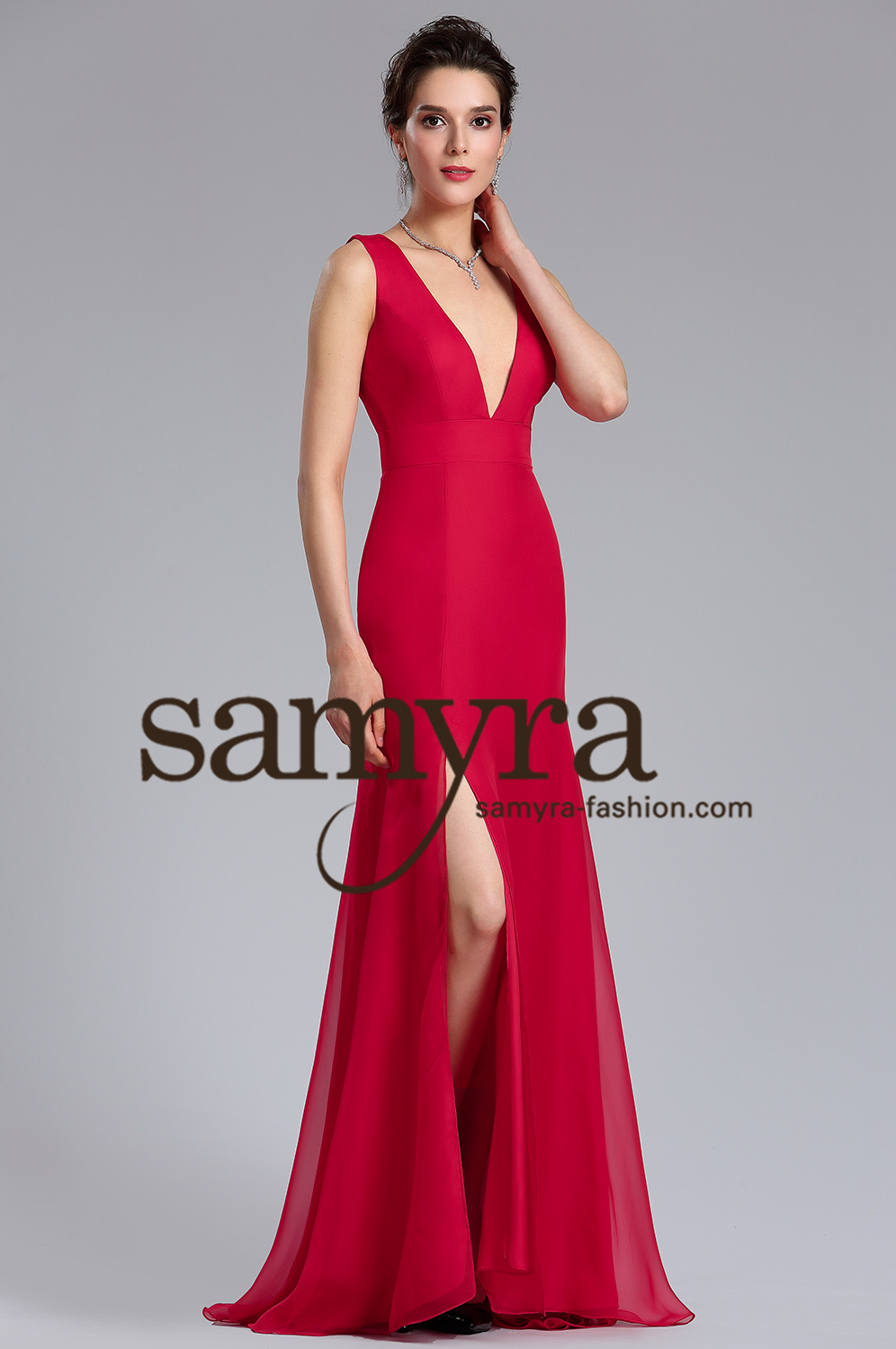 Dieses-Bild-zeigt-Abendkleid-Corry-von-Samyra-Fashion_1 Abendkleid Corry (rot)