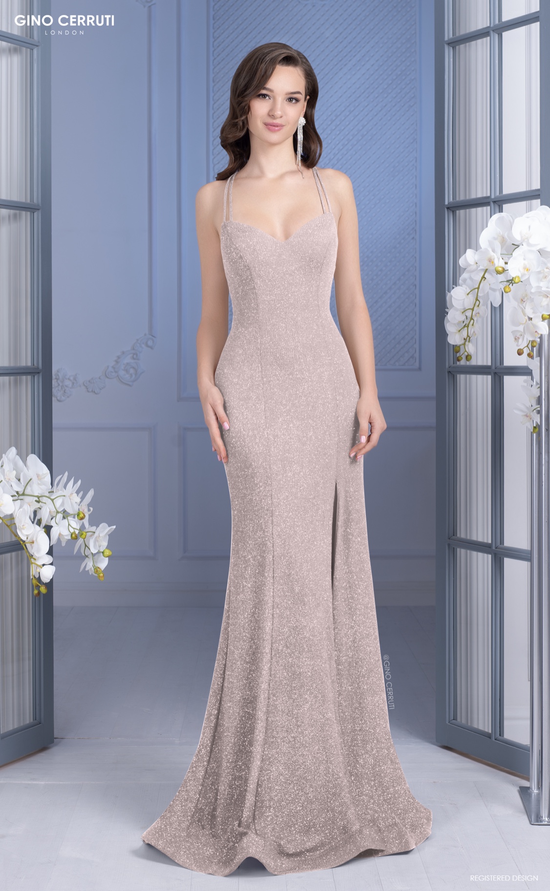 Abendkleid Noel (altrosa)