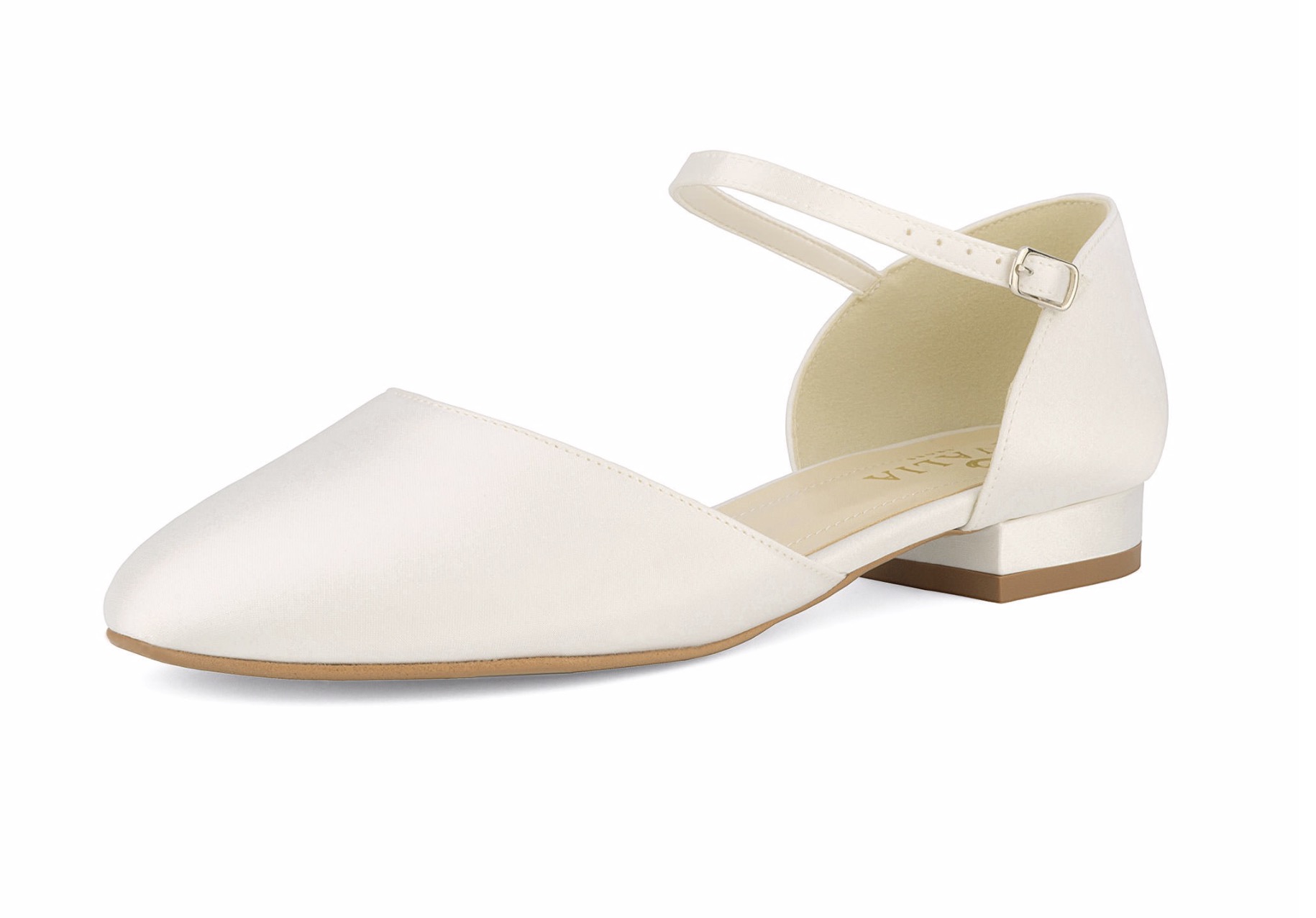 Brautschuh-Sissi-von-Samyra-FashionzigmCeGEoPUdB Flacher Brautschuh/Ballerina (elfenbeinfarben)