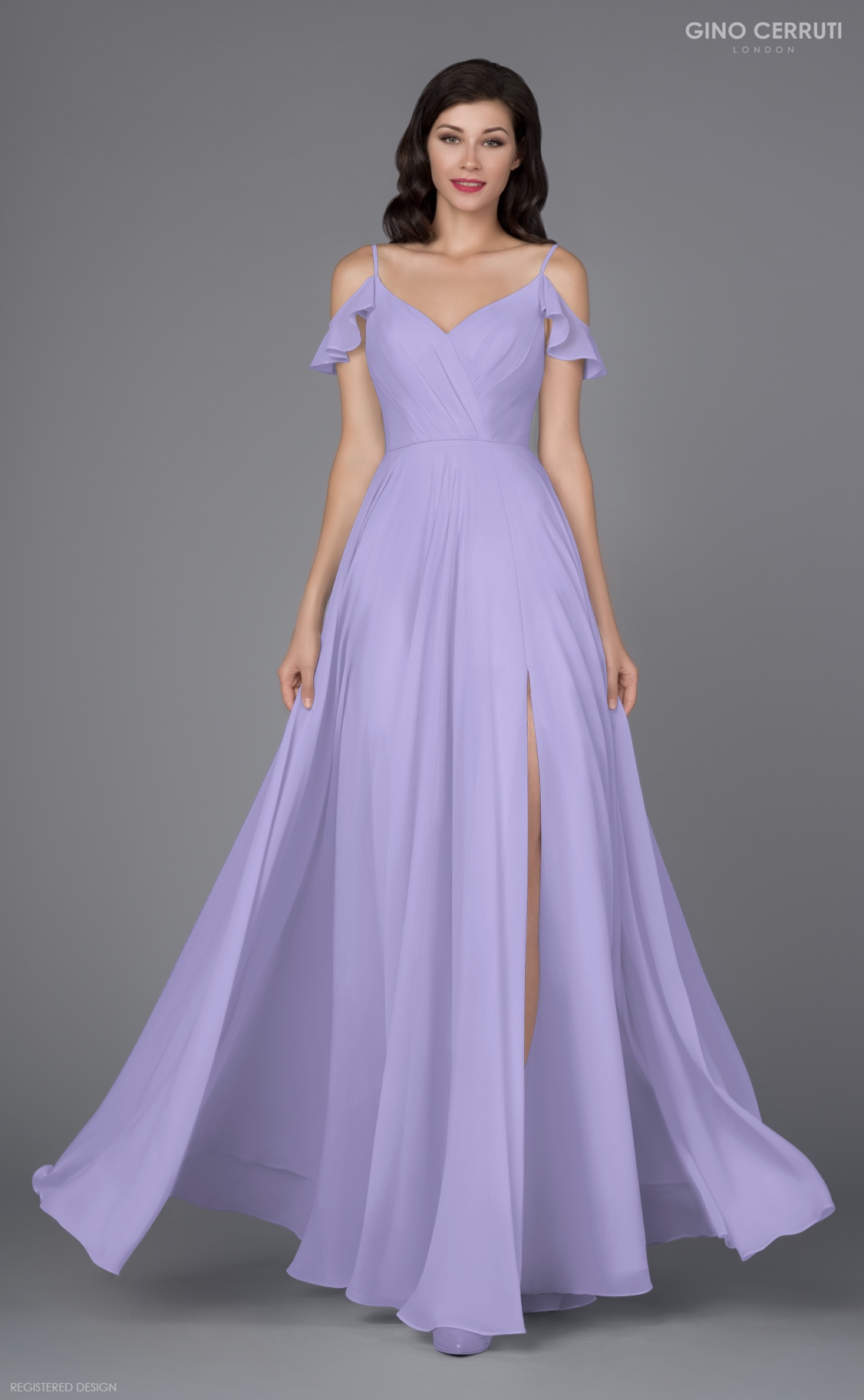 Abendkleid Leni (lila)