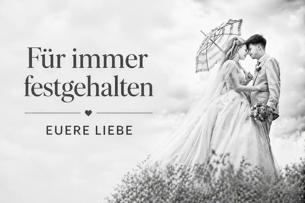 Brautpaar in Schwarzweiss Aufnahme beim romantischen Moment – emotionale Hochzeitsfotografie in Zürich für unvergessliche Erinnerungen