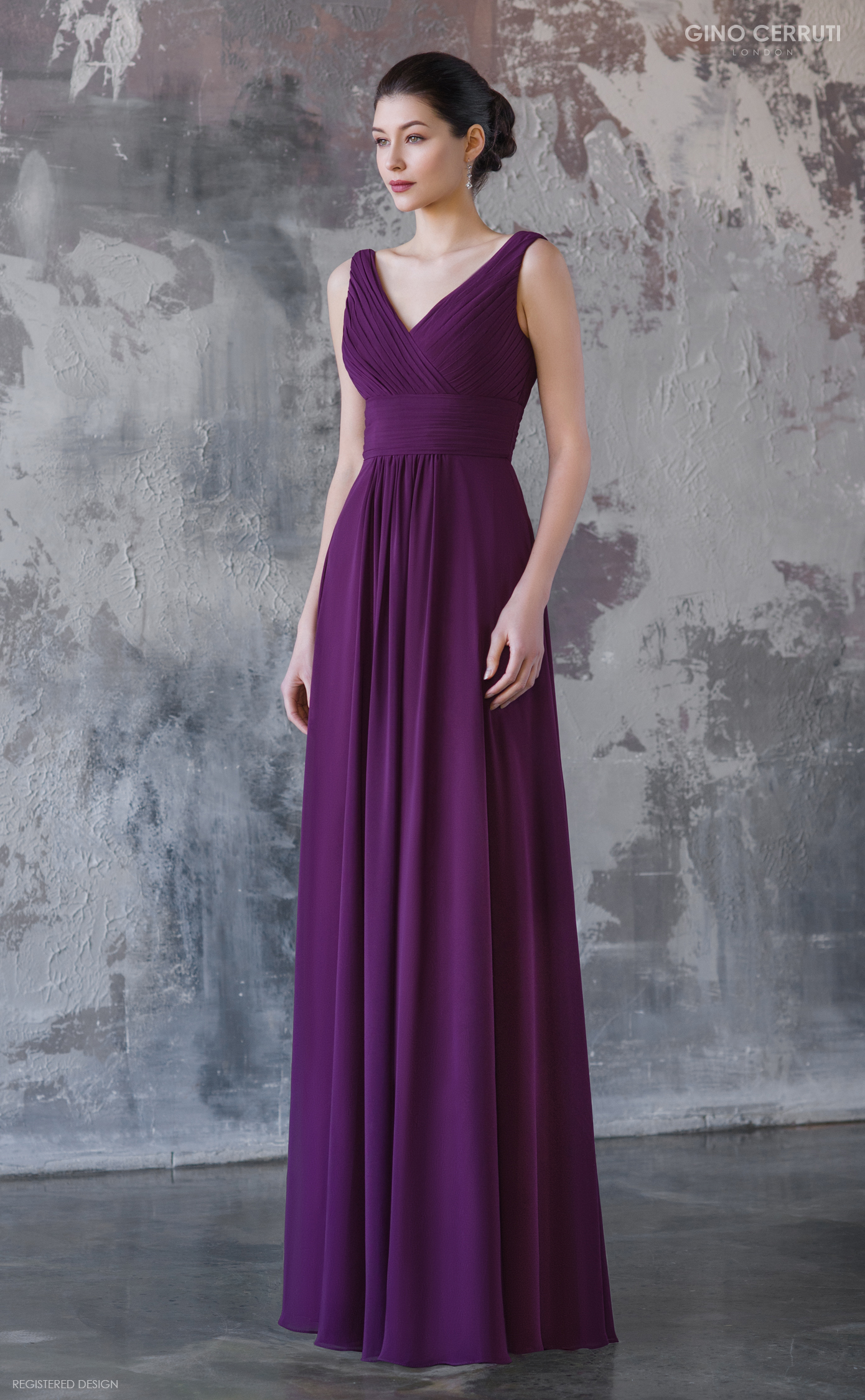 Abendkleid Valema (violett)