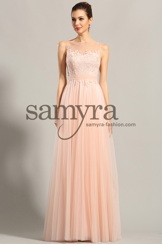 Dieses-Bild-zeigt-Abendkleid-Flora-von-Samyra-Fashion_1 Abendkleid Flora aus Tüll und Spitze