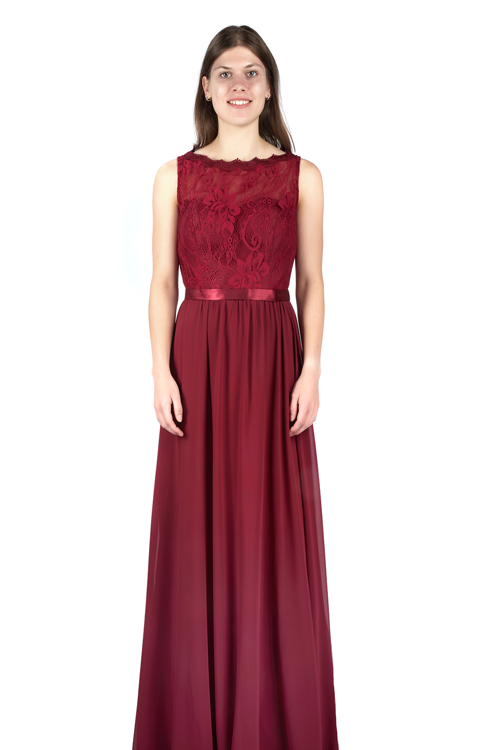 Abendkleid Bambi (bordeaux)