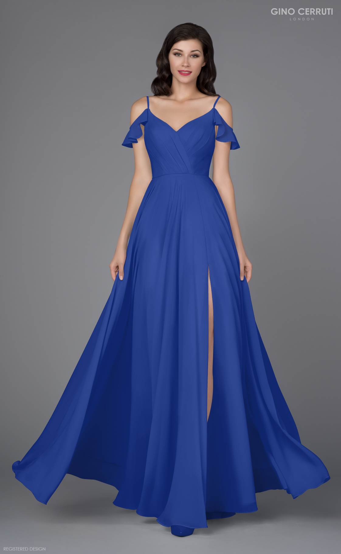 Abendkleid Leni (royalblau)