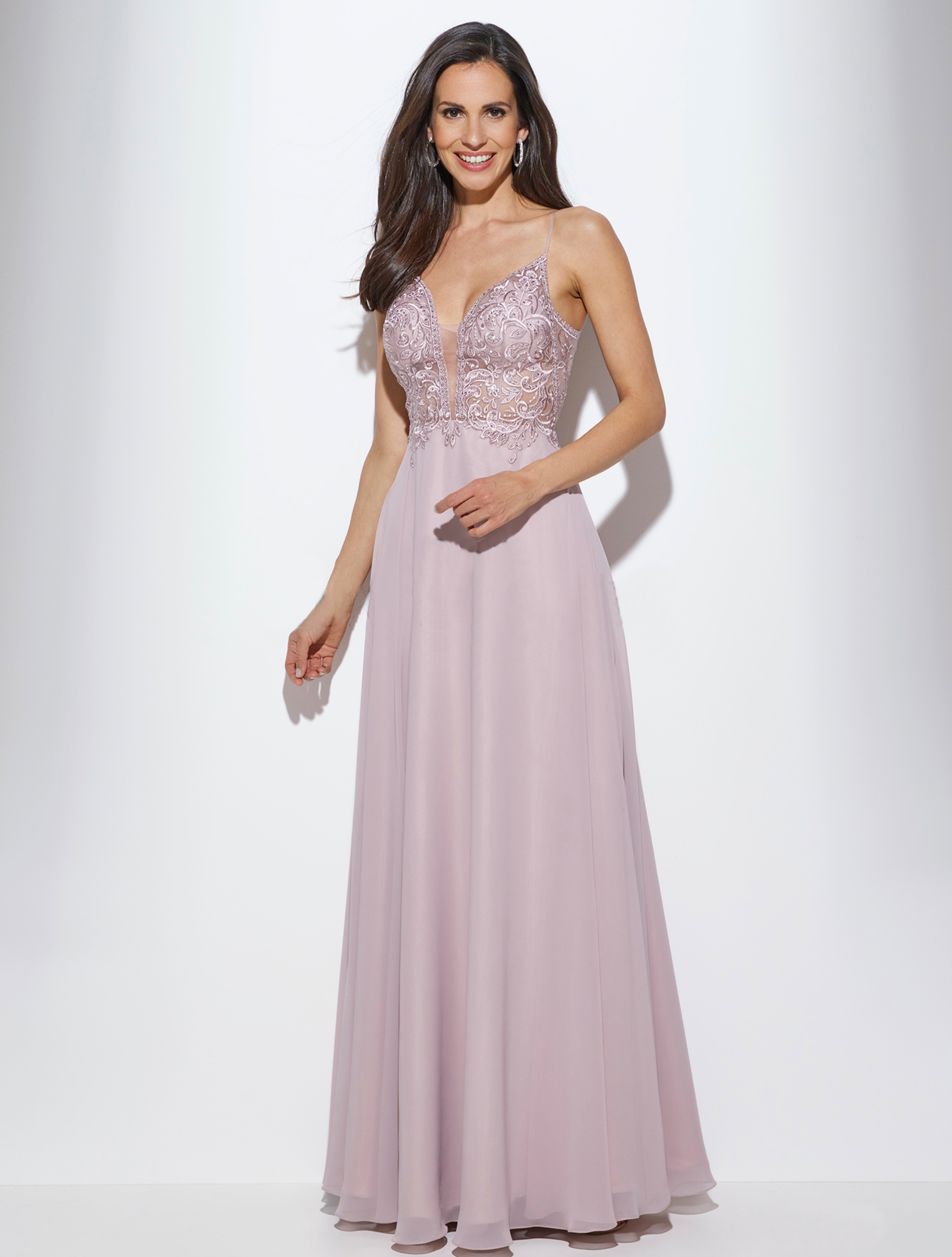 Abendkleid Linet (mauve)