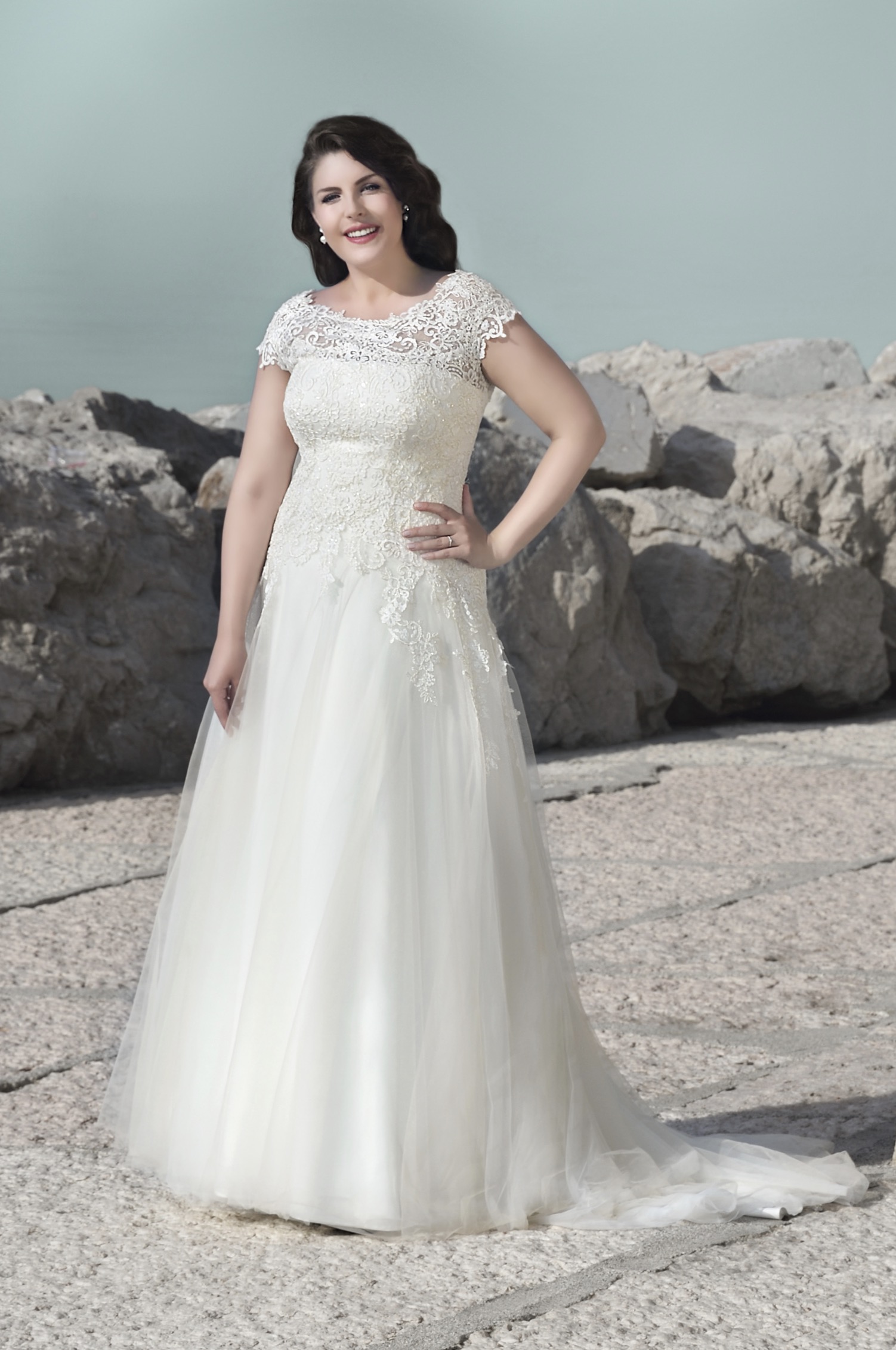 Brautkleid-Ladina-von-Samyra-FashionKGQqFAa7Z8YxL Brautkleid Ladina Gr. 48 (gold/beige)